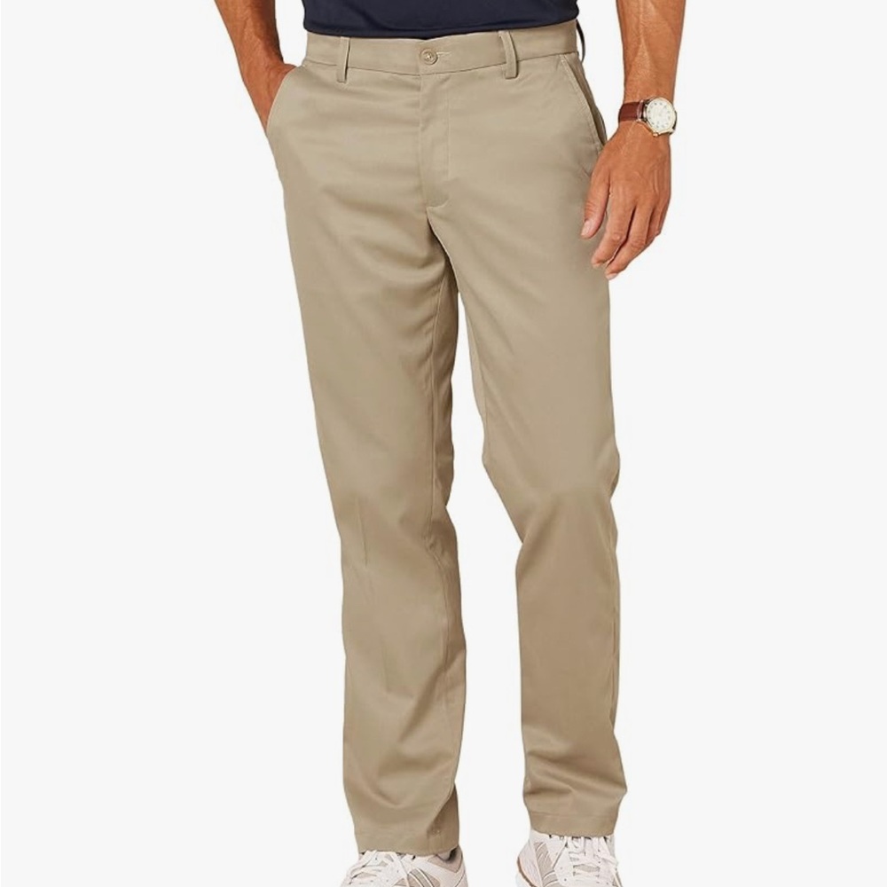 Amazon Straight Fit Stretch Golf Pants, 2 pairs